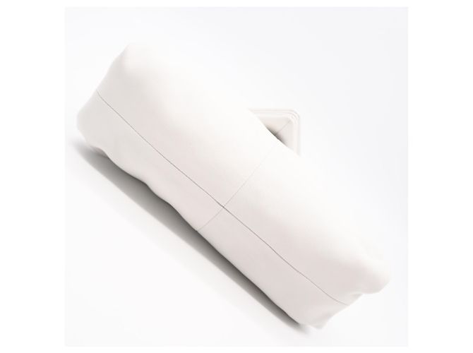 Bolso de mano Triangle con solapa Bottega Veneta Blanco - vista 6