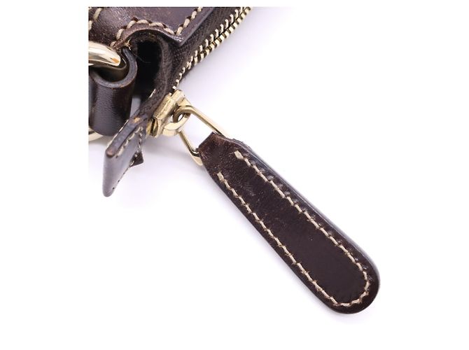 Borsa a tracolla Gucci GG Canvas Horsebit Marrone Multicolore - vista 16