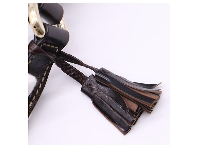 Borsa a tracolla Gucci GG Canvas Horsebit Marrone Multicolore - vista 18
