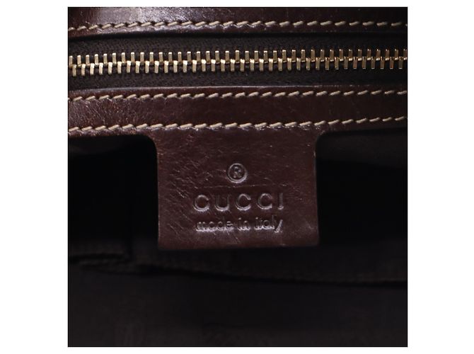 Borsa a tracolla Gucci GG Canvas Horsebit Marrone Multicolore - vista 23