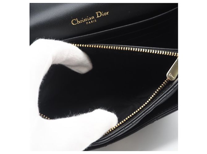 Borsa a tracolla Christian Dior Cannage Lambskin My Daily Chain Pouch - vista 13