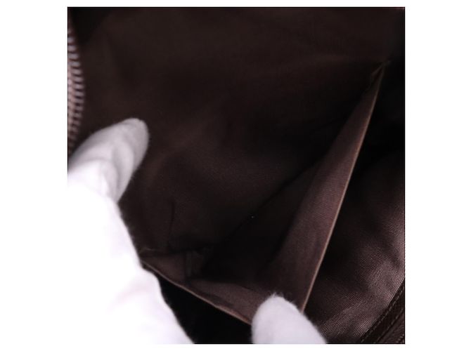 Burberry Canvas Nova Check Schultertasche Braun Mehrfarben - Ansicht 19