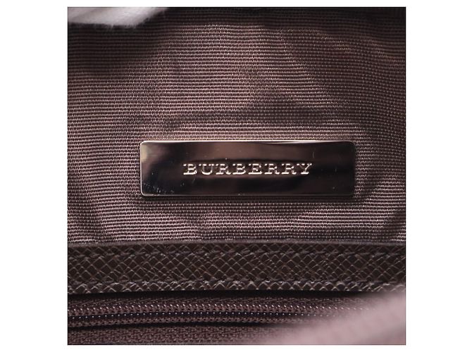 Burberry Canvas Nova Check Schultertasche Braun Mehrfarben - Ansicht 20
