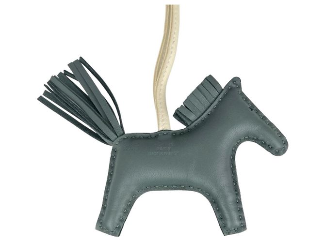 Hermès Hermes Rodeo PM Charm Nero Verde chiaro - vista 6