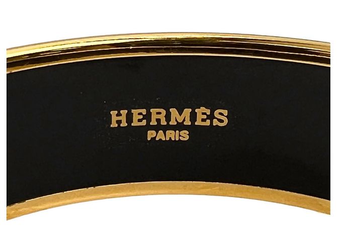 Hermès Bracelet GM en émail vert Hermes - vue 5