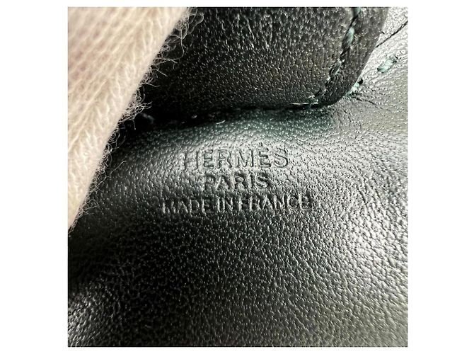 Hermès Hermes Rodeo Charm en Agneau Vert Cypress - vue 6