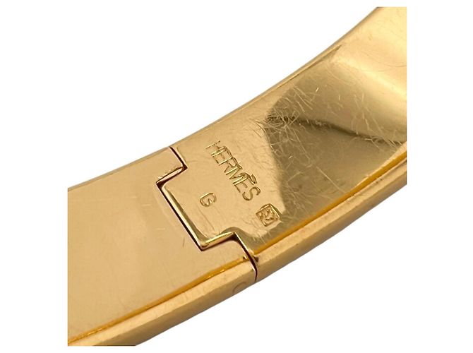Hermès HERMES Click H Bangle Red Yellow - view 5