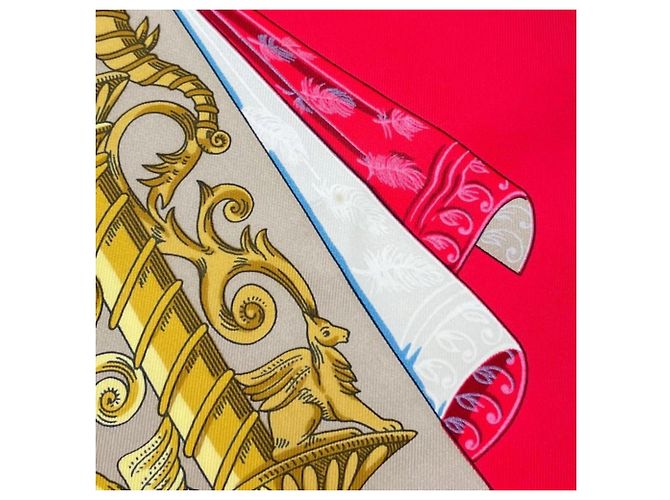 Hermès Hermes L'Atlantide Seidentuch Mehrfarben - Ansicht 9