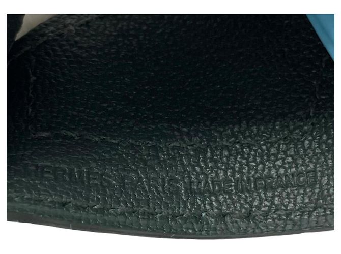 Hermès Hermes Rodeo PM Robeo Charm con marcado 24K Negro Verde claro Azul claro - vista 8