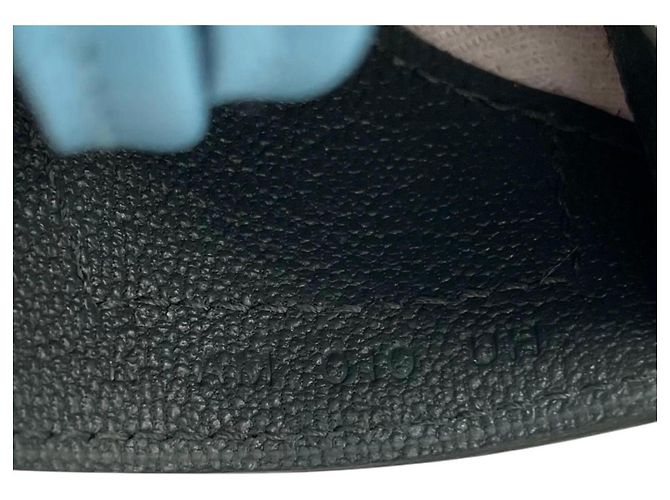 Hermès Hermes Rodeo PM Robeo Charm con marcado 24K Negro Verde claro Azul claro - vista 9