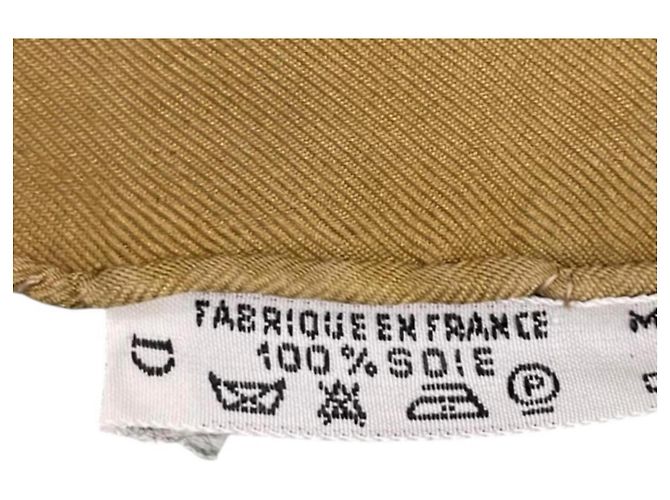 Hermès Pañuelo de seda Hermes Casques et Plumets Multicolor - vista 9