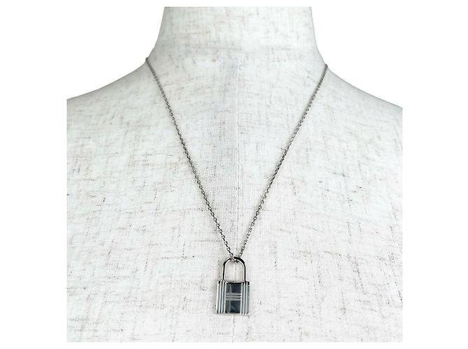 Hermès Collar Hermes O'Kelly PM H078852 Plata - vista 3