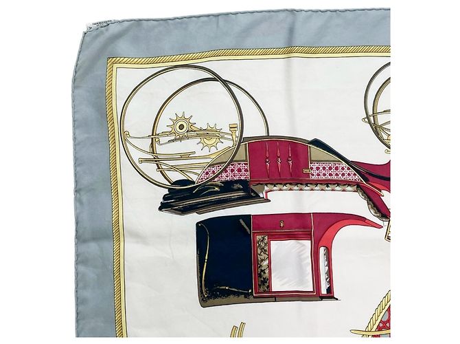 Hermès Pañuelo de seda Hermes Carre 90 Multicolor - vista 3