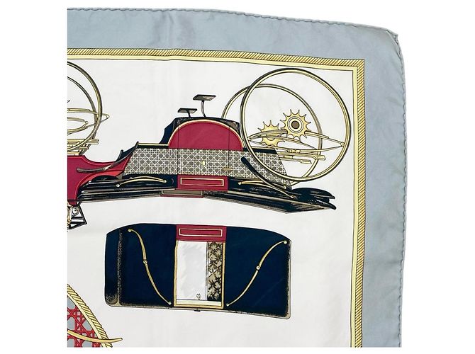Hermès Pañuelo de seda Hermes Carre 90 Multicolor - vista 4