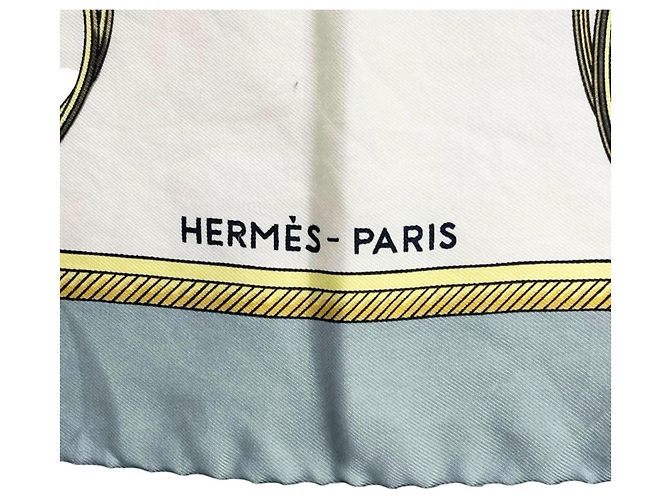 Hermès Pañuelo de seda Hermes Carre 90 Multicolor - vista 7