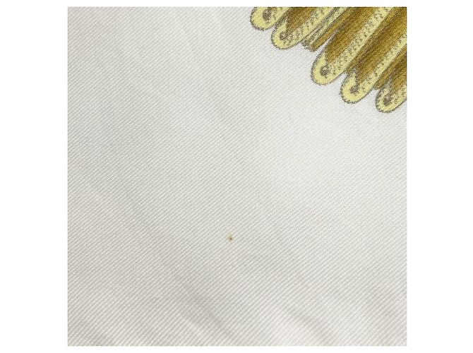 Hermès Lenço de seda Hermes Poste et Cavalerie Multicor - vista 12
