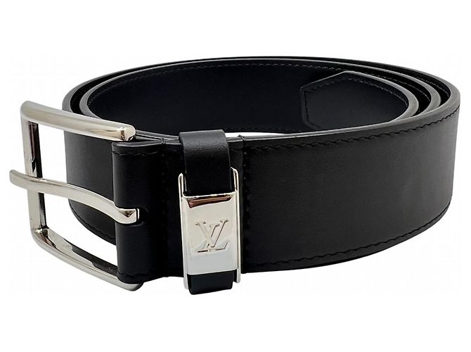 Cintura Louis Vuitton City Pin Nero - vista 2
