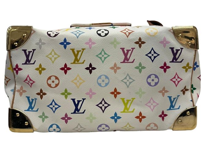 Sac à main Louis Vuitton Speedy 30 Multicolor Blanc Multicolore Monogramme - vue 5
