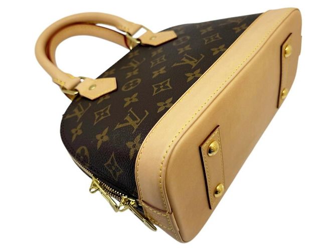 Sac à épaule Louis Vuitton Monogram Alma BB Marron Monogramme - vue 5