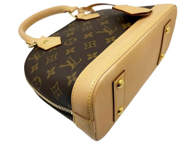 Sac à épaule Louis Vuitton Monogram Alma BB Marron Monogramme - vue 7