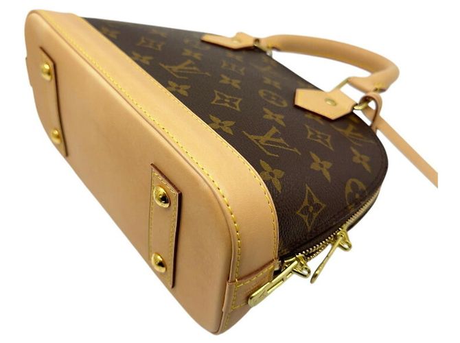 Sac à épaule Louis Vuitton Monogram Alma BB Marron Monogramme - vue 8