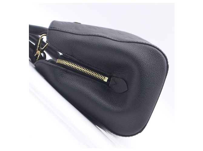 LOUIS VUITTON Monogram Empreinte Montaigne BB Noir Handtasche Schwarz - Ansicht 7