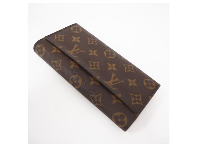 Louis Vuitton Monogram Portefeuille Sarah Long Wallet Braun Beige - Ansicht 2