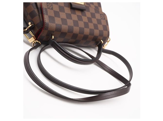 Bolsa de Ombro Louis Vuitton Damier Croisette Marrom Preto Bege Damier ebene - vista 4