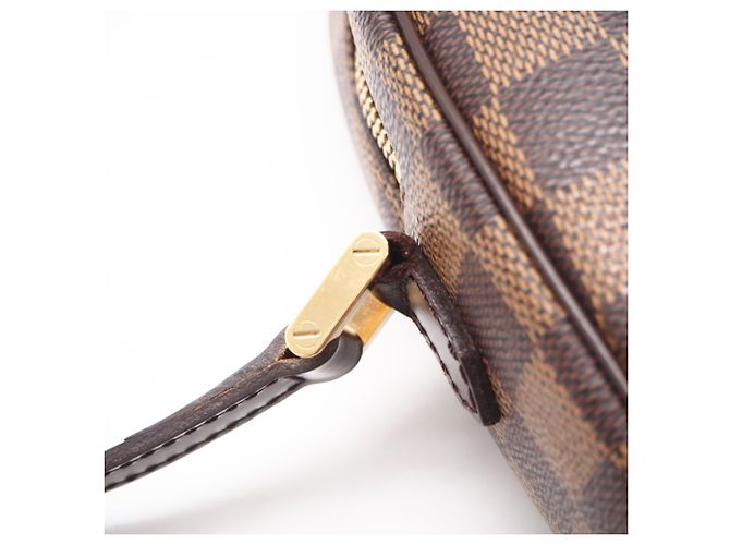 Louis Vuitton Damier Ipanema PM Schultertasche Braun Beige Damier ebene - Ansicht 12