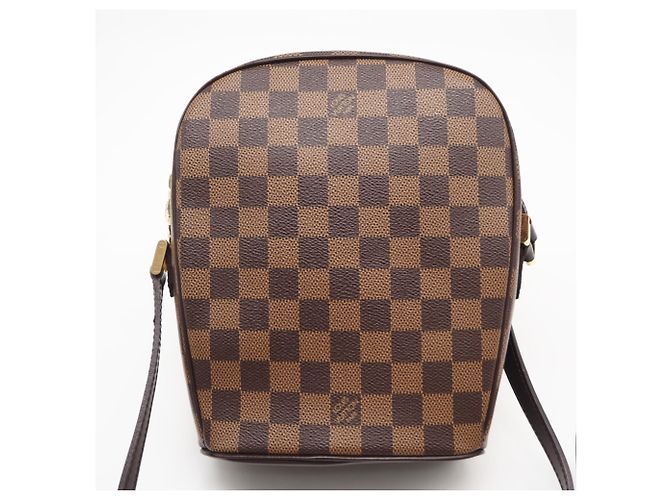 Louis Vuitton Damier Ipanema PM Schultertasche Braun Beige Damier ebene - Ansicht 2