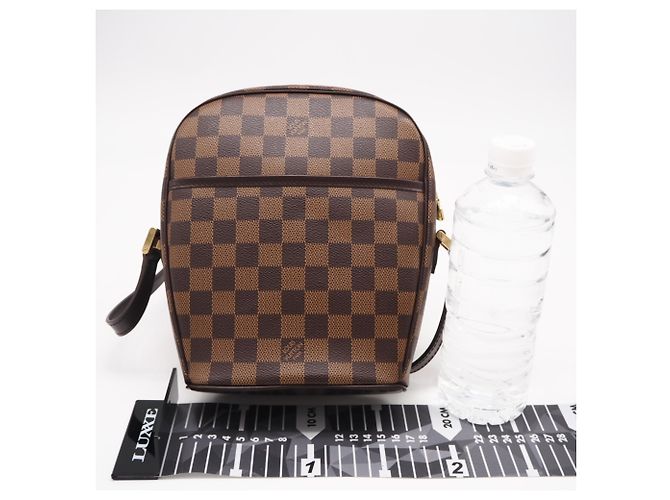 Louis Vuitton Damier Ipanema PM Schultertasche Braun Beige Damier ebene - Ansicht 3