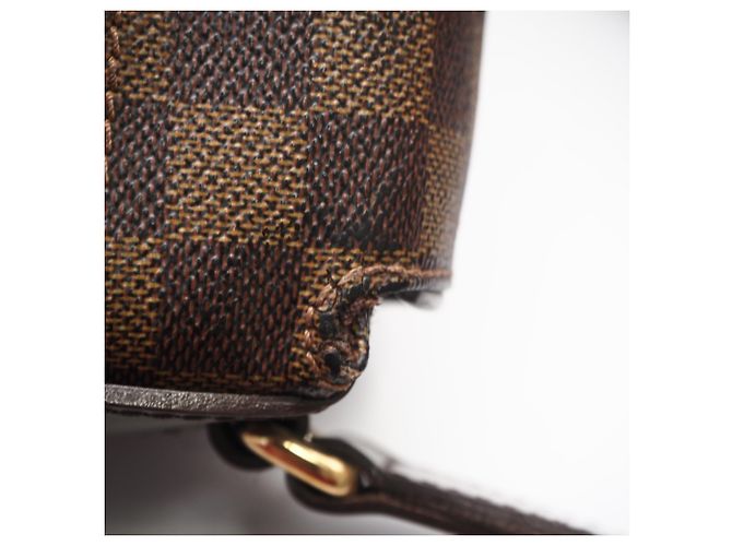 Sac à épaule Louis Vuitton Damier Spencer Marron Beige Damier ebène - vue 10