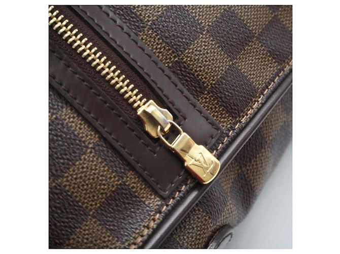 Sac à épaule Louis Vuitton Damier Spencer Marron Beige Damier ebène - vue 11