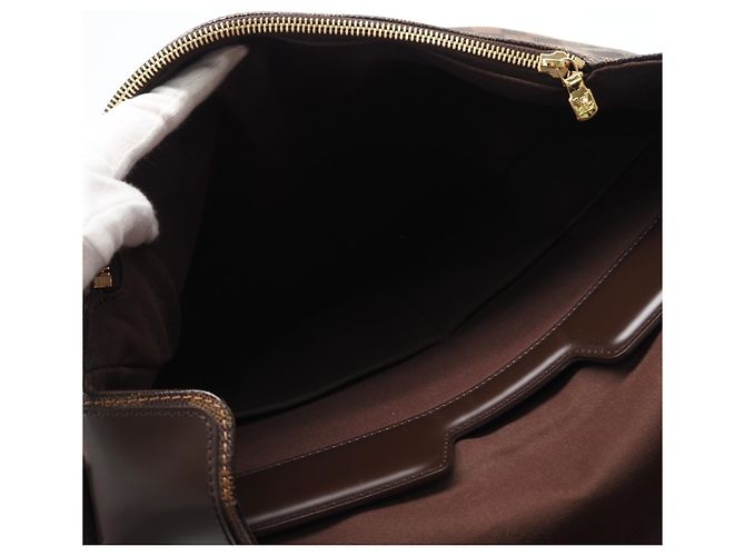 Sac à épaule Louis Vuitton Damier Spencer Marron Beige Damier ebène - vue 12