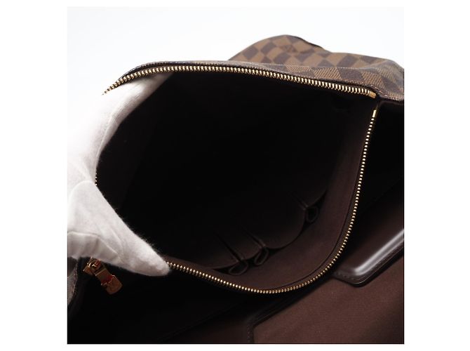 Sac à épaule Louis Vuitton Damier Spencer Marron Beige Damier ebène - vue 13