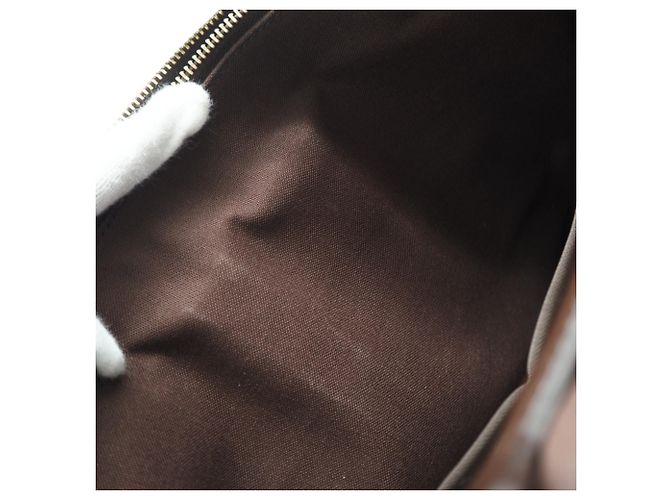 Sac à épaule Louis Vuitton Damier Spencer Marron Beige Damier ebène - vue 15