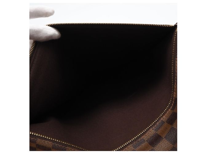 Sac à épaule Louis Vuitton Damier Spencer Marron Beige Damier ebène - vue 17