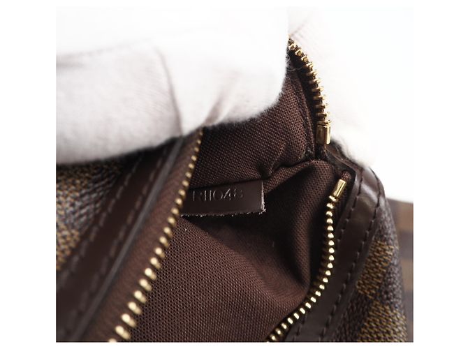 Sac à épaule Louis Vuitton Damier Spencer Marron Beige Damier ebène - vue 20