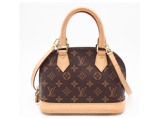 Bolso Louis Vuitton Monogram Alma BB Castaño Multicolor - vista 2