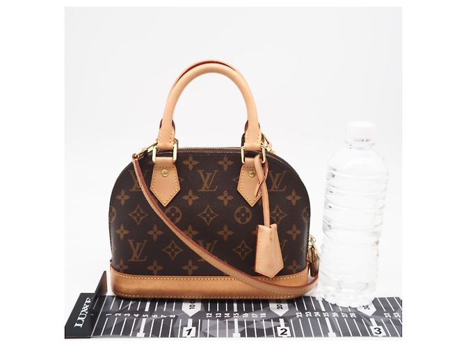 Bolso Louis Vuitton Monogram Alma BB Castaño Multicolor - vista 3