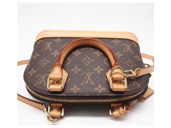 Bolso Louis Vuitton Monogram Alma BB Castaño Multicolor - vista 7