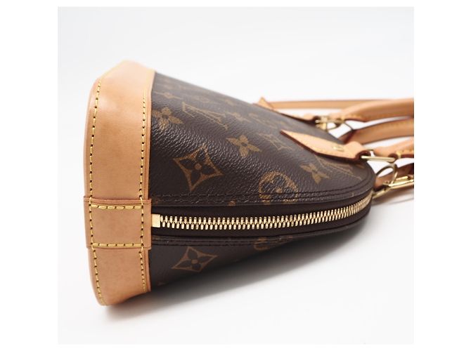 Bolso Louis Vuitton Monogram Alma BB Castaño Multicolor - vista 9