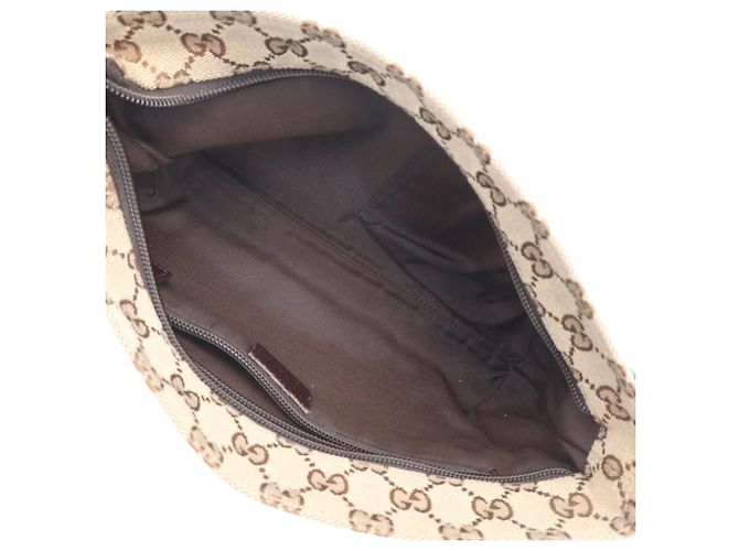 Borsa a tracolla Gucci GG Canvas Sherry Line Marrone Multicolore - vista 13