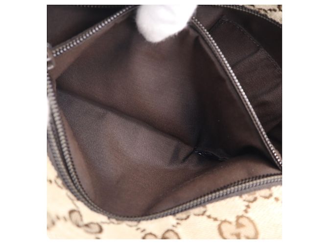 Borsa a tracolla Gucci GG Canvas Sherry Line Marrone Multicolore - vista 14