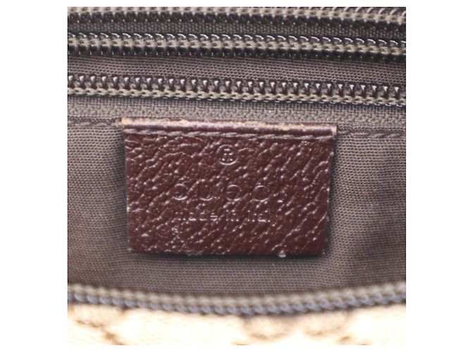Borsa a tracolla Gucci GG Canvas Sherry Line Marrone Multicolore - vista 16