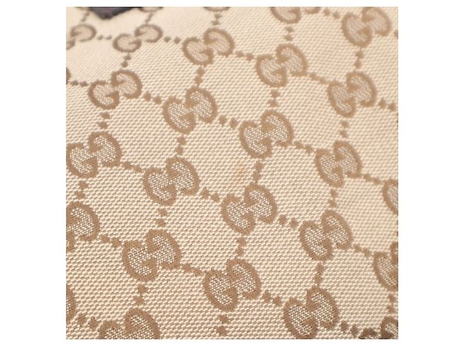 Borsa a tracolla Gucci GG Canvas Sherry Line Marrone Multicolore - vista 4