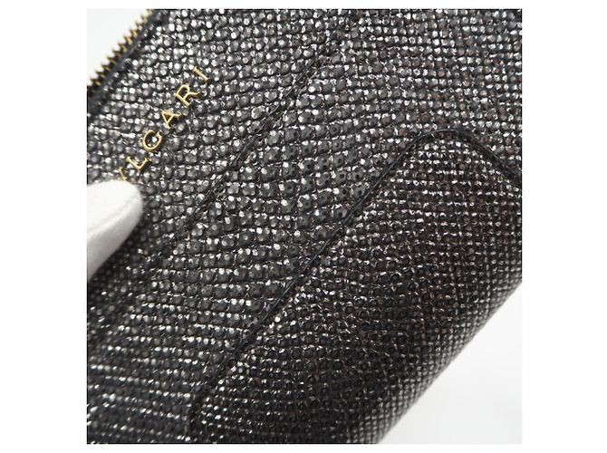 Bulgari Cartera larga Bvlgari Serpenti con cierre redondo Plata - vista 4