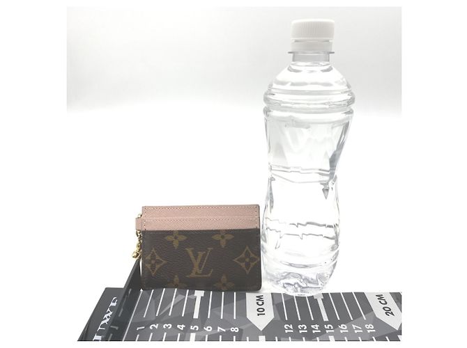 Louis Vuitton Monogram Kartenetui Braun Pink Beige - Ansicht 2