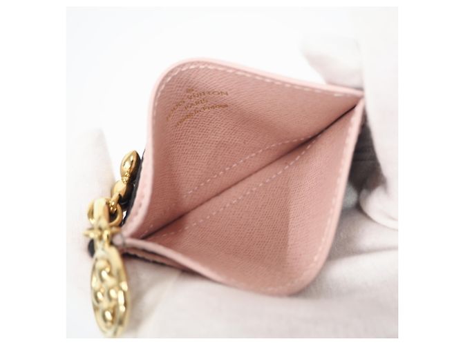 Louis Vuitton Monogram Kartenetui Braun Pink Beige - Ansicht 7