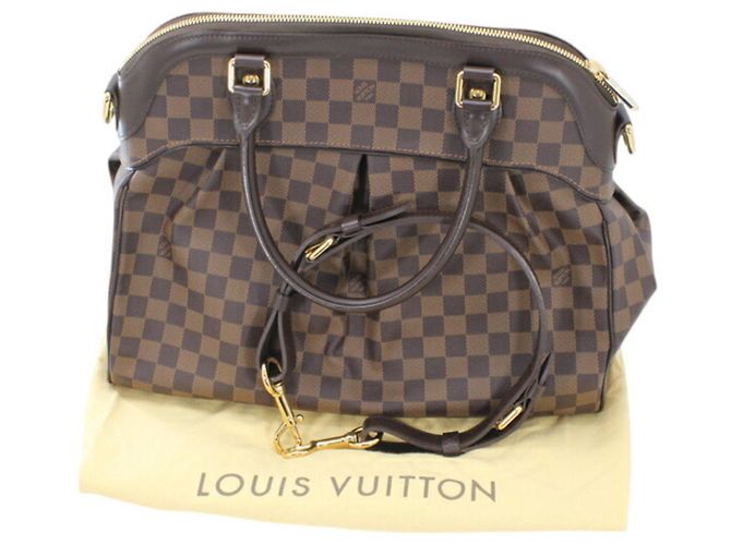 Borsa a mano/Borsa a tracolla Louis Vuitton Damier Trevi GM Damier ebene - vista 13